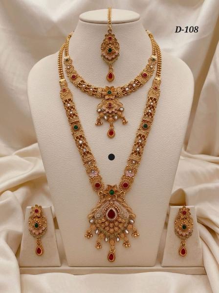jewellry set nacklace 108 Costume jewellery wholesalers in Kolkata